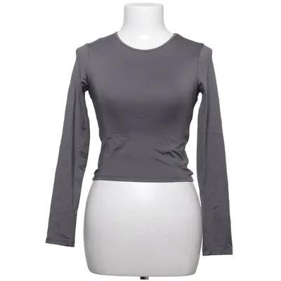 Langærmet t-shirt (Grå) fra Totême Elastan, Polyamid