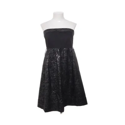 Cocktailklänning (Svart, Silverfärgad) från MbyM Bomull, Metallfiber, Polyester