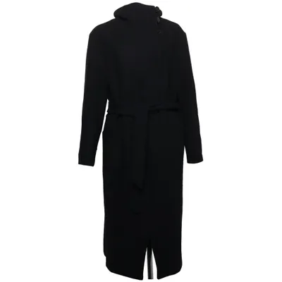 Coat (Black) from Zoul Edition Elastane, Polyester, Wool