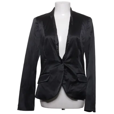 Blazer (Black) from Zero Base Cotton, Elastane, Polyester