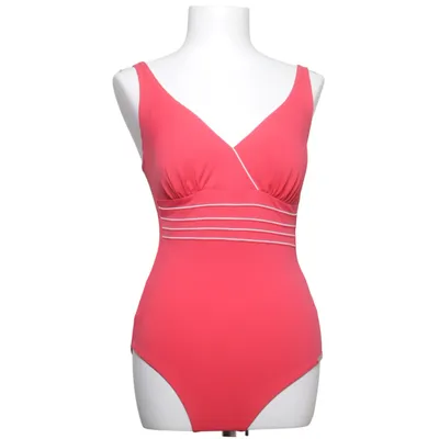 Swimsuit (Red) from Charmline Elastane, Polyamide