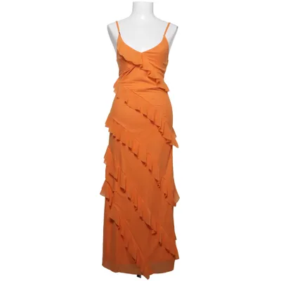 Maxi dress (Orange) from Shein Elastane, Polyamide, Polyester