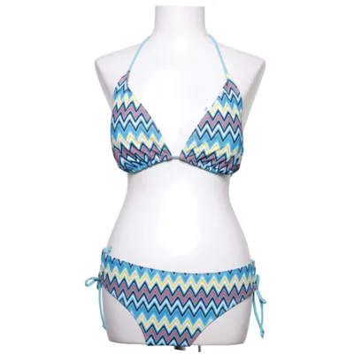 Bikini (Blå, Flerfarvet) fra Blue Motion Elastan, Polyamid, Polyester