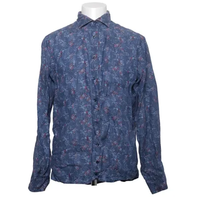 Skjorta (Blå, Flerfärgad) från Oscar of Sweden Linne