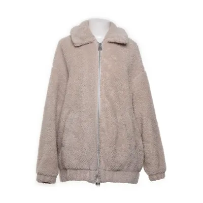 Vinterjakke (Beige) fra Urban Outfitters Akryl, Bomuld, Polyester