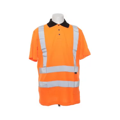 Pikétröja (Orange, Svart) från Björnkläder Polyester, Viskos