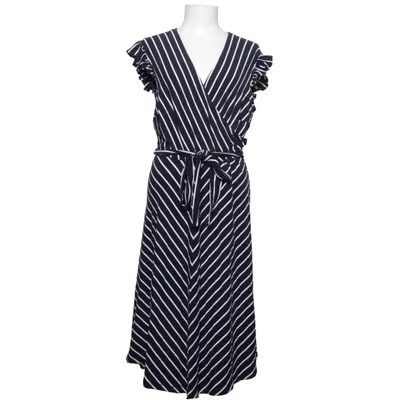 Jurk (Blauw, Wit) van Jumperfabriken Elastaan, Viscose