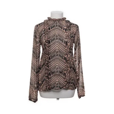 Blouse (Beige, Black, Multicolored) from Blendshe Polyester