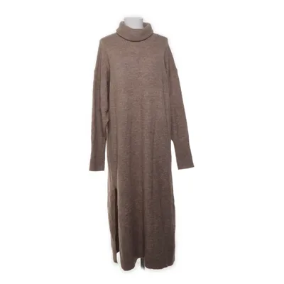Jurk met col (Beige) van Maja Nilsson Lindelöf x Gina Tricot Acryl, Elastaan, Polyester
