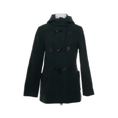 Dufflecoat (Grøn) fra Parks Akryl, Polyester, Viscose, Uld