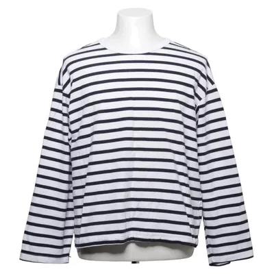 Long sleeve T-shirt (White, Black) from H&M Cotton