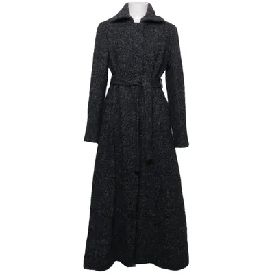 Manteau (Gris, Noir) de Massimo Dutti Acrylique, Polyester, Laine