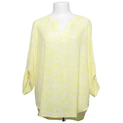 Blouse (Yellow, White) from Chaus Polyester