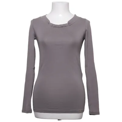 Long sleeve T-shirt (Gray) from Marc Cain Cotton, Elastane