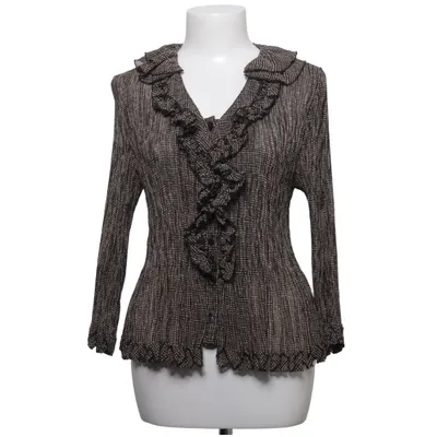Bluse (Schwarz, Beige) von Kriss Sweden Polyester