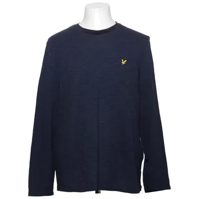 Lange mouwen shirt (Blauw) van Lyle & Scott Katoen, Polyester