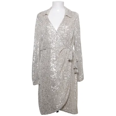Robe de cocktail (Argent) de New Look Curves Élasthane, Polyester