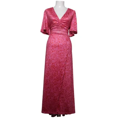 Maxi jurk (Roze, Rood, Meerkleurig) van Ellos Elastaan, Polyester