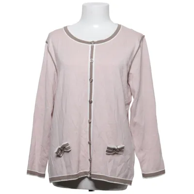 Cardigan (Pink, Hvid, Brun) fra Marble Polyamid, Viscose