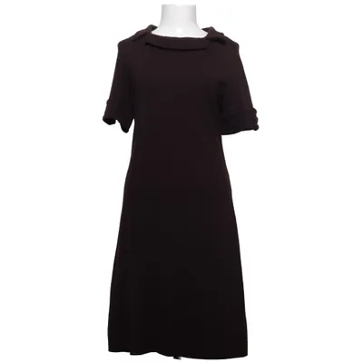 Dress (Brown) from Marimekko Elastane, Polyamide, Viscose, Wool