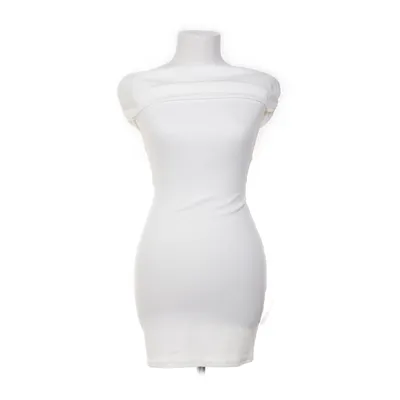 Robe (Blanc) de Only One Élasthane, Polyester