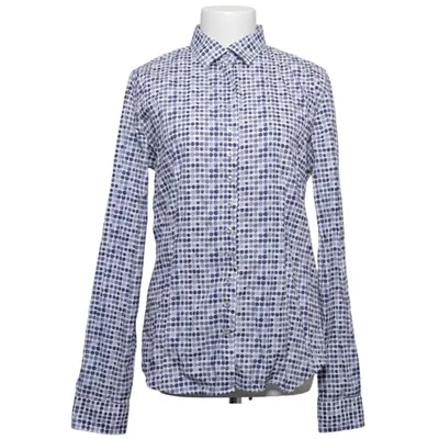 Shirt (Blue, White) from 7camicie Cotton