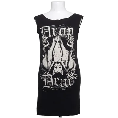 Top (Zwart) van Drop Dead Katoen