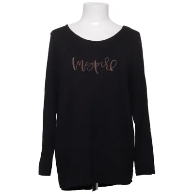 Lange mouwen shirt (Inspire Top Black) van Capri Collection Elastaan, Viscose
