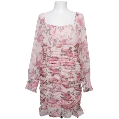 Dress (Pink, White) from Parisian Polyester