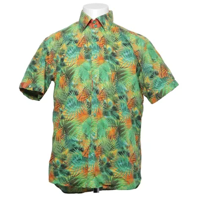 Short sleeve shirt (Green, Multicolored) from Claudio Lugli Cotton