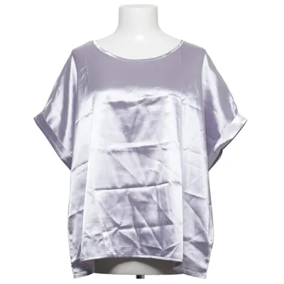 Top (Silver) from Allegra K Polyester