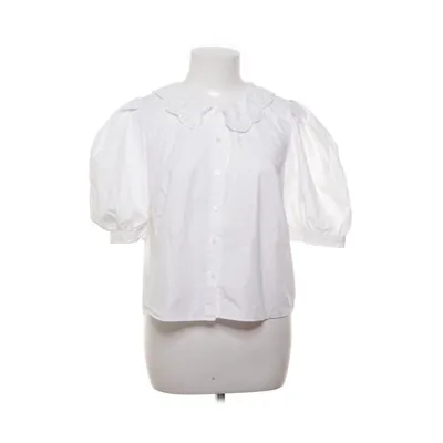 Kortärmad skjorta (Vit) från Lindex Bomull