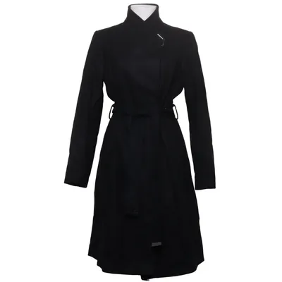 Frakke (Sort) fra Ted Baker Kashmir, Elastan, Polyamid, Polyester, Uld