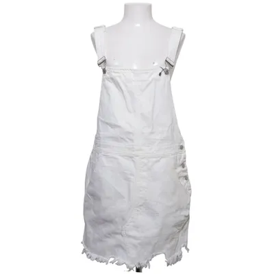 Dungaree dress (White) from Momokrom Cotton, Polyester