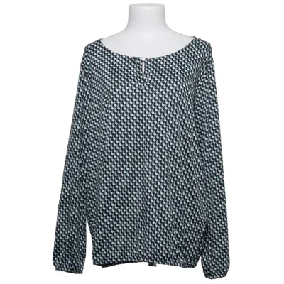 Blouse (Zwart, Groen, Wit) van Stooker Elastaan, Gerecycled polyester