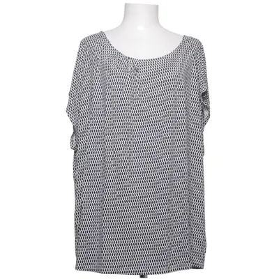 Top (Black, White) from Sheego Elastane, Viscose