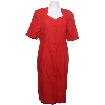Skjortklänning (Röd) från Polarn & Pyret Linne, Viskos