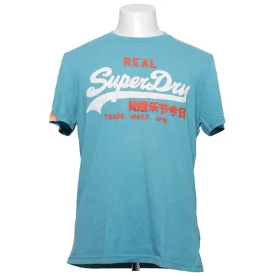 T-shirt (Blue) from Superdry Cotton, Polyester