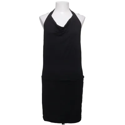Halterneck dress (Black) from Rayon