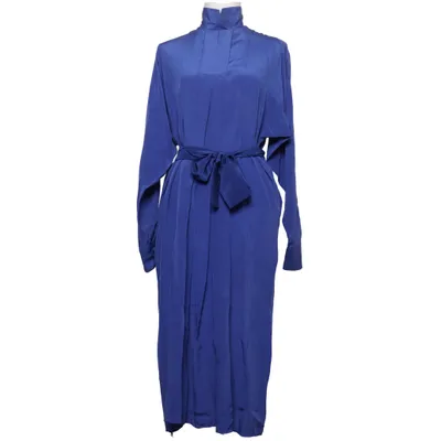 Jurk (Blauw) van Robert Haik Zijde