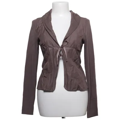 Wickelbluse (Braun) von Taifun Baumwolle, Elasthan, Polyester
