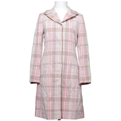 Manteau (Rose, Multicolore) de Schumacher Acétate, Coton, Élasthane, Polyamide