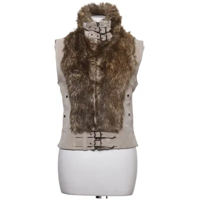 Ydervest (Beige, Brun) fra Zoul Læder