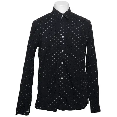 Shirt (Black, White) from Burning Palms Cotton