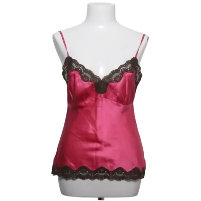 Pajama top (Pink, Brown) from Gold Hawk Silk