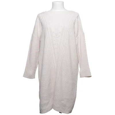 Robe (Blanc) de Christine Laure Acrylique, Fibre métallique, Polyester