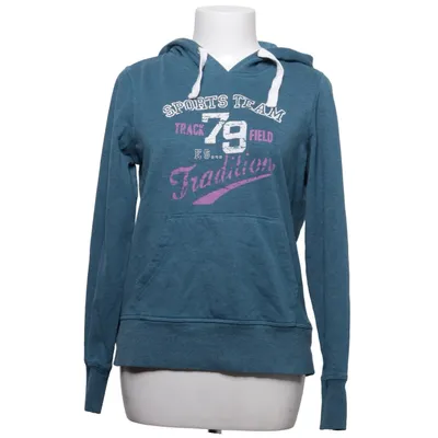 Hoodie (Blue) from Up Fashion Cotton, Polyester