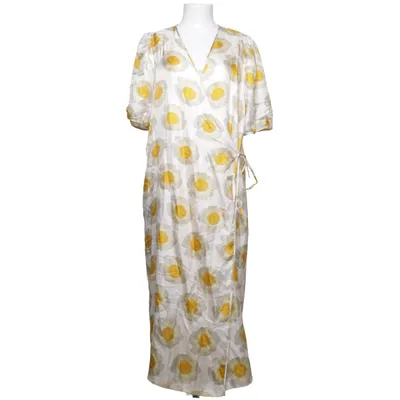 Omlottklänning (Vit, Gul, Grå) från Baum Und Pferdgarten Silke, Viskos