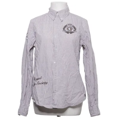 Shirt (Gray, White) from HV Polo Cotton