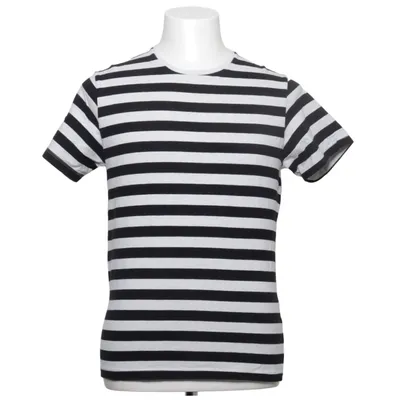 T-shirt (Svart, Vit) från Bläck Bomull, Elastan